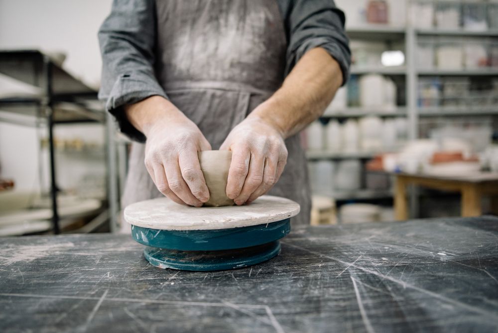 Maker's mark on the base of antique porcelain used to date and value it